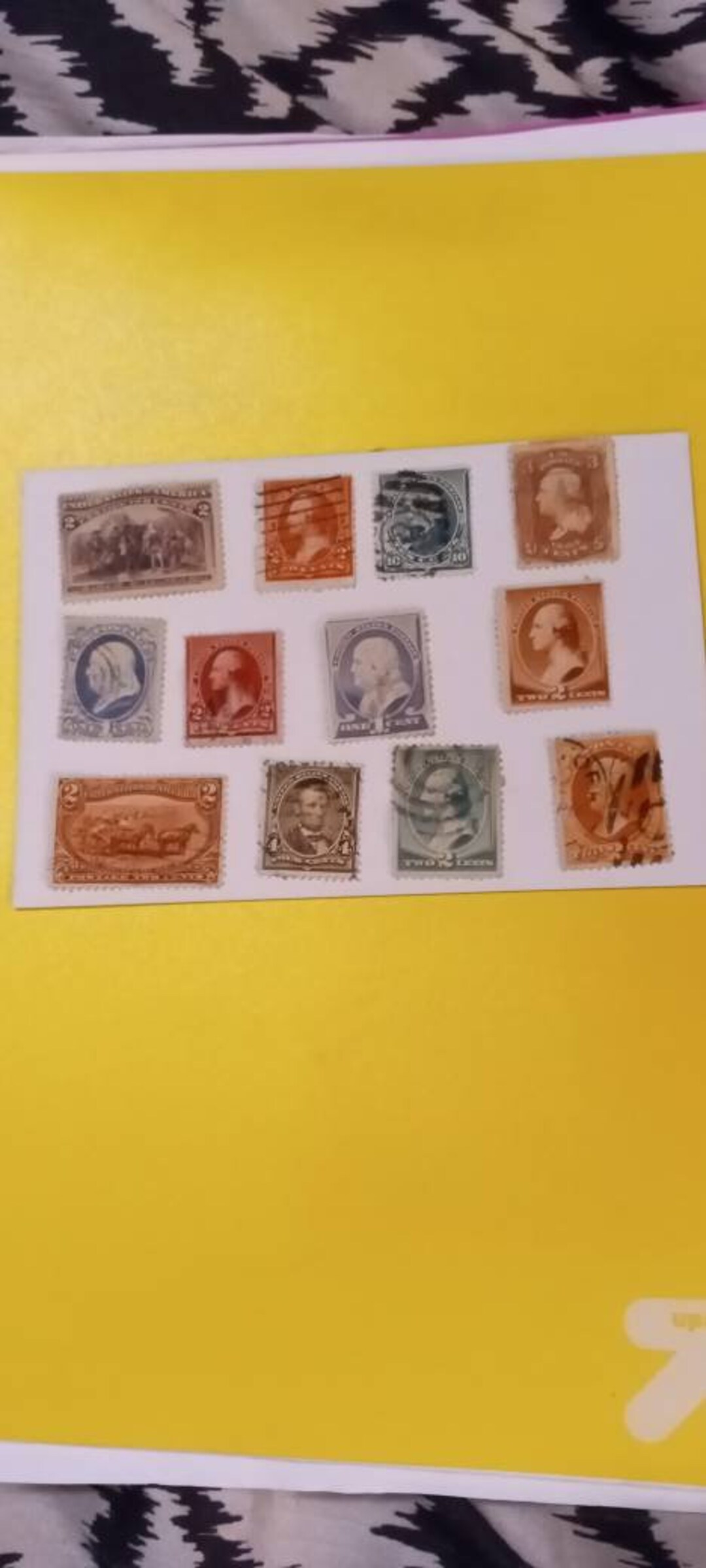 12 Rare 1492 to 1892 Rare Postage Stamps of Lincoln and Etsy