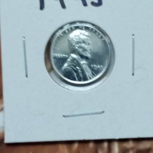 Rare 1943 Steel Pennies