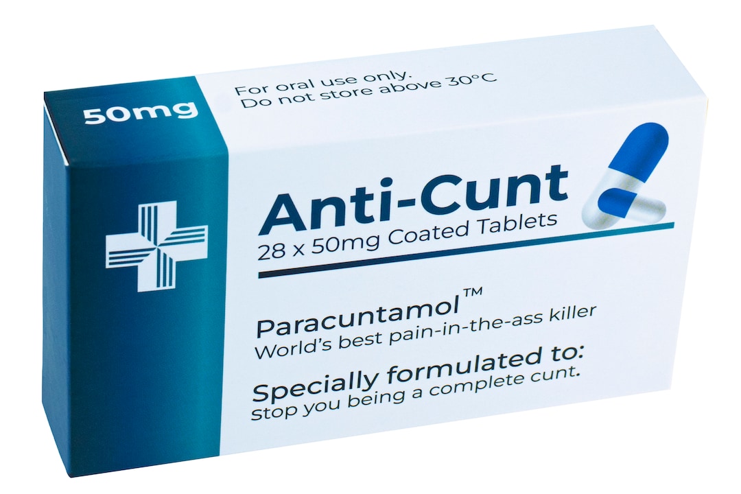 Anti Cunt Prank Pill Box Joke Funny April Fools Gag and Etsy UK