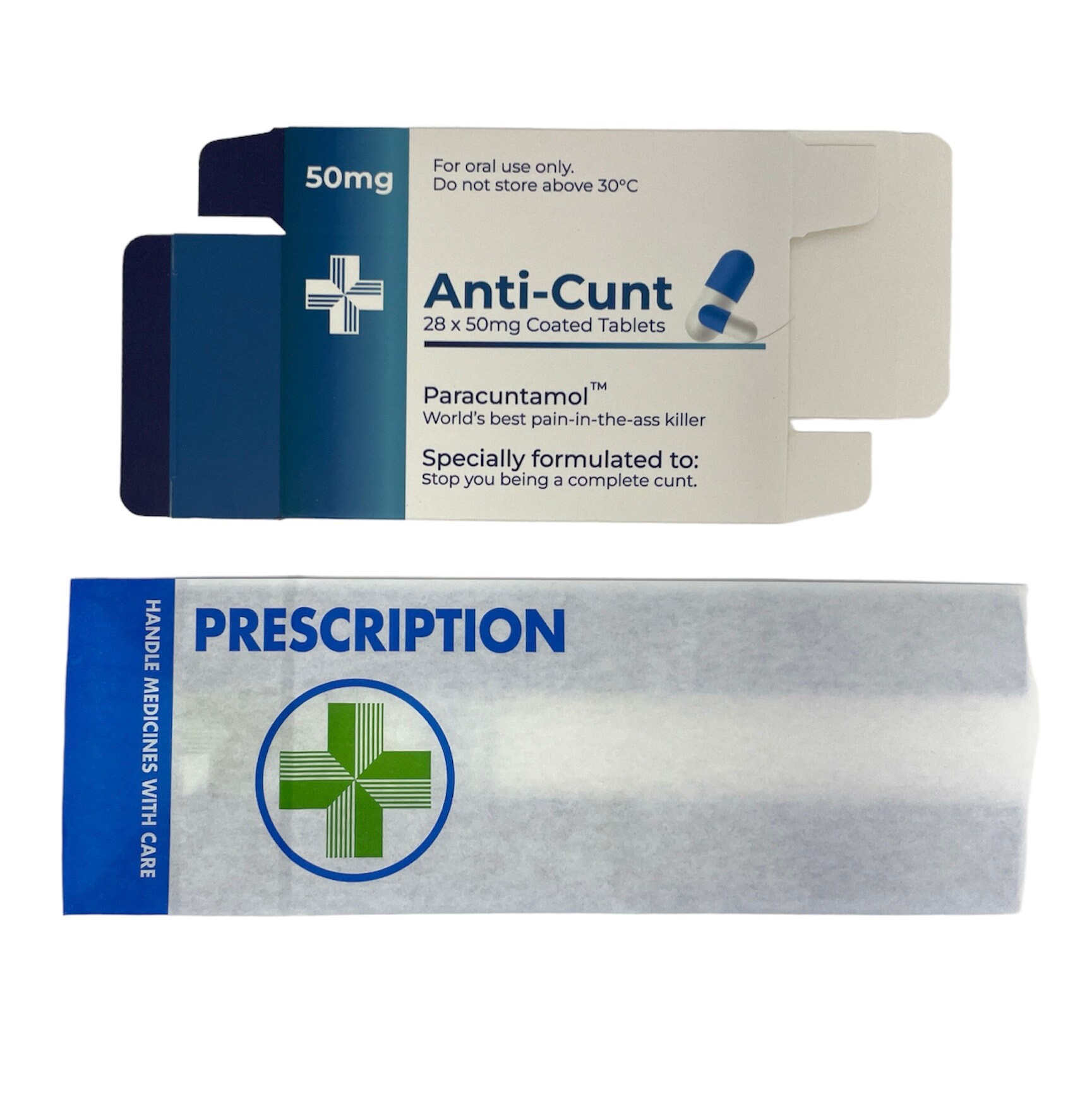 Anti Cunt Prank Pill Box Joke Funny Gift and Christmas Etsy Canada