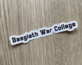 Adesivo singolo Dragon School War College