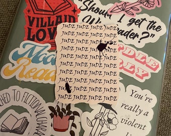 The Cruel Prince Sticker- Cardan letter - Jude Duarte