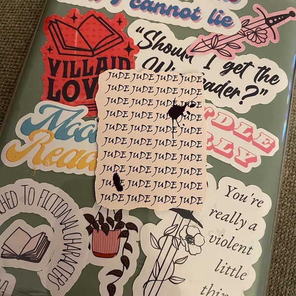 The Cruel Prince Sticker- Cardan's letter to Jude