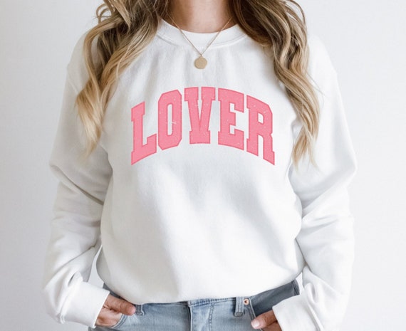 Lover Sweatshirt Lover Sweater Cute Lover Hoodie Valentines Day