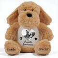 Personalised pet memorial/bereavement teddy | A cuddle from heaven gift | dog/cat/pet loss