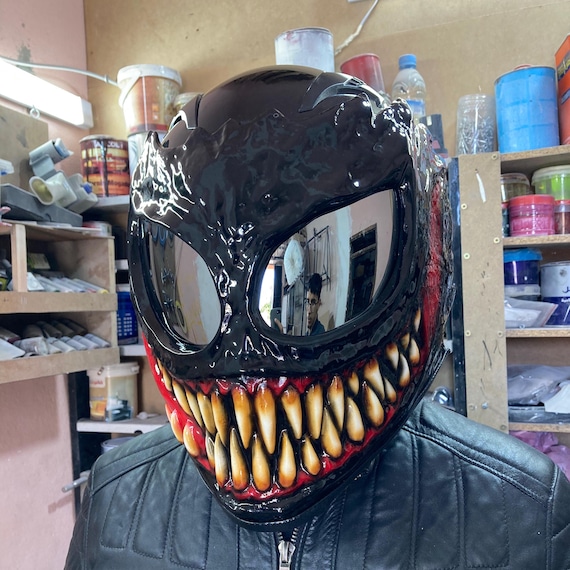 dot certified venom motorcycle helmet Buy Full Face Monster For Kids & Adults rays 5 points of ventilation with chin GDM Venom Full Face Motorcycle