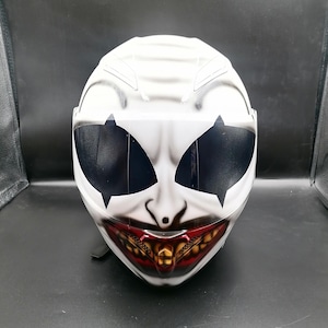 Art the Clown helmet custom helmet motorcycle Fullface Dot approved our special design