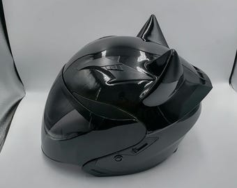Catwoman Motorcycle Helmet: DOT ECE Certified Open Face Design