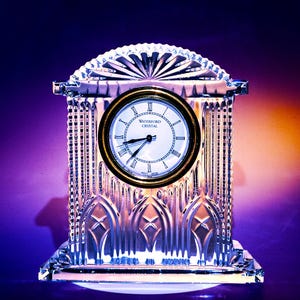 Waterford Glass Westminister Mantel Clock--Great Gift!