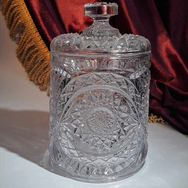 Imperial Glass EAPG Biscuit Jar