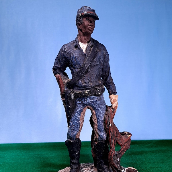 Buffalo Soldier Figurines Etsy