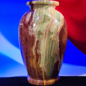 大理石　オニキス　花瓶　アンティーク 楽天市場】オニックス花瓶 A オニキス 飾り壺 ONYX 大理石 壺 花