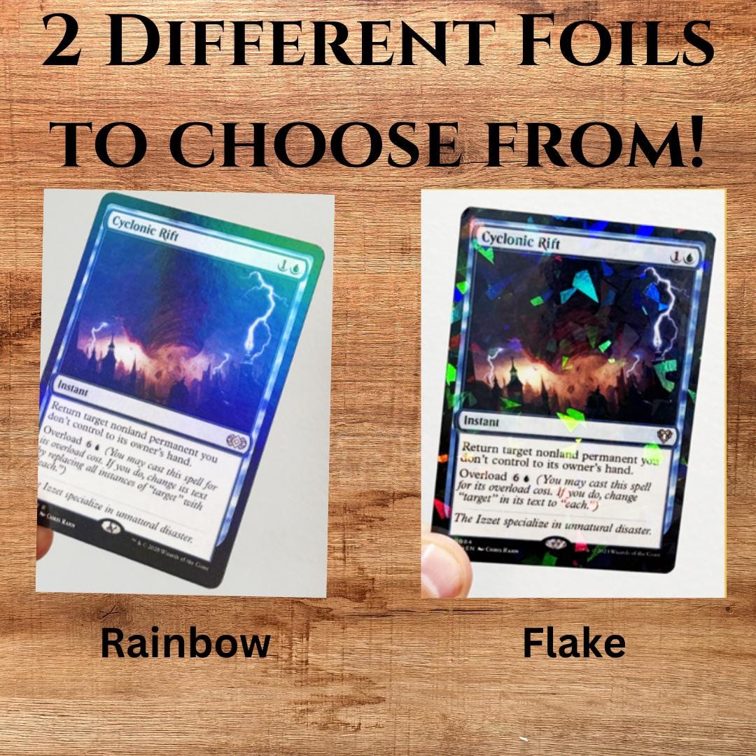 specialize cards mtg Amazon.com: Cyclonic Rift : Toys & Games