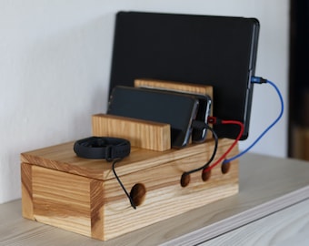 Oplaadstation voor telefoons en tablets