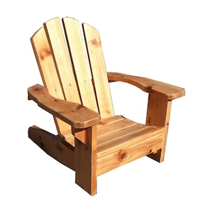 Kids ages 2-5 Adirondack Chair Pre-cut ready to assemble family Kit