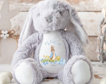 Personalised First Easter Teddy,First Easter Gift,Babies First Easter,Easter Gifts,Personalised Easter Gifts,1st Easter,Peter Rabbit,Bunny