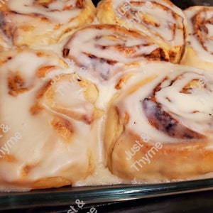 Sugar-Free, Vegan Cinnamon Rolls (with or w/o vegan/Sugar-Free Cream Cheese Glaze) Baked 2 Order, Diabetic-Friendly, No Sweetener Aftertaste