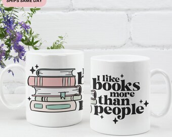 Book Lover Mug: Sentimental Gift for Bookworms, Librarian Gift