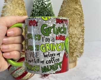 The Grinch Christmas 2023 Coffee Mug, Family Grinch Gift, Grinchmas Christmas, Grinch Lover Mug Grinchmas Christmas Decor, Christmas Gift