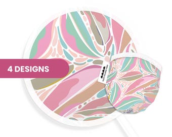Australiana Range 02: opvouwbare ventilatoren met etui Nieuwe ontwerpen