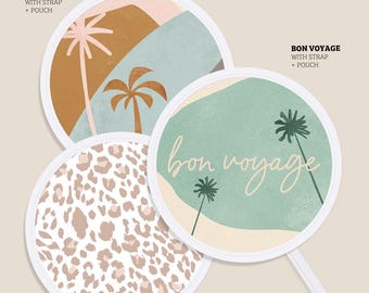 Folding Fans with Pouch - Holiday Range