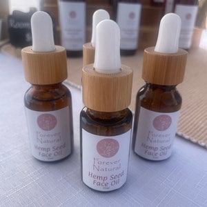 Natural Hemp Seed Face Oil