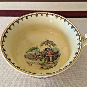 Vintage Myott Arcadia Staffordshire Pottery Small Bowl England