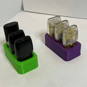 Luster ポッドホルダー | 3x1 | ポッド 3 個を収納 | Ohio Medical Vape Products