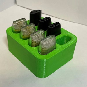 Luster ポッドホルダー | 4x2 | ポッド 8 個収納可能 | Ohio Vape Products