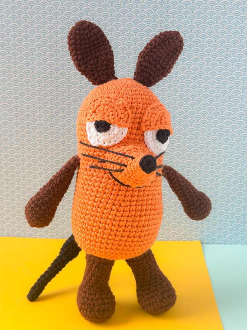 PDF Digital [ENG] Pattern: Die Maus | Pop Character Amigurumi Crochet ...