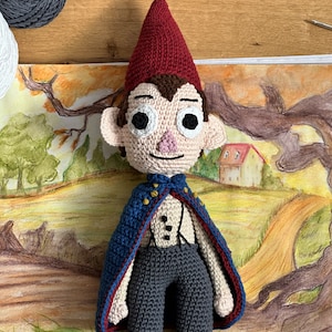 Amigurumi Crochet Toy: Wirt  |  Pop Character Amigurumi  | Over The Garden Wall TV Show