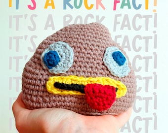 PDF Digital [ENG] Pattern: Rock Over The Garden Wall |  Pop Character Amigurumi Crochet  |  English Pattern  |