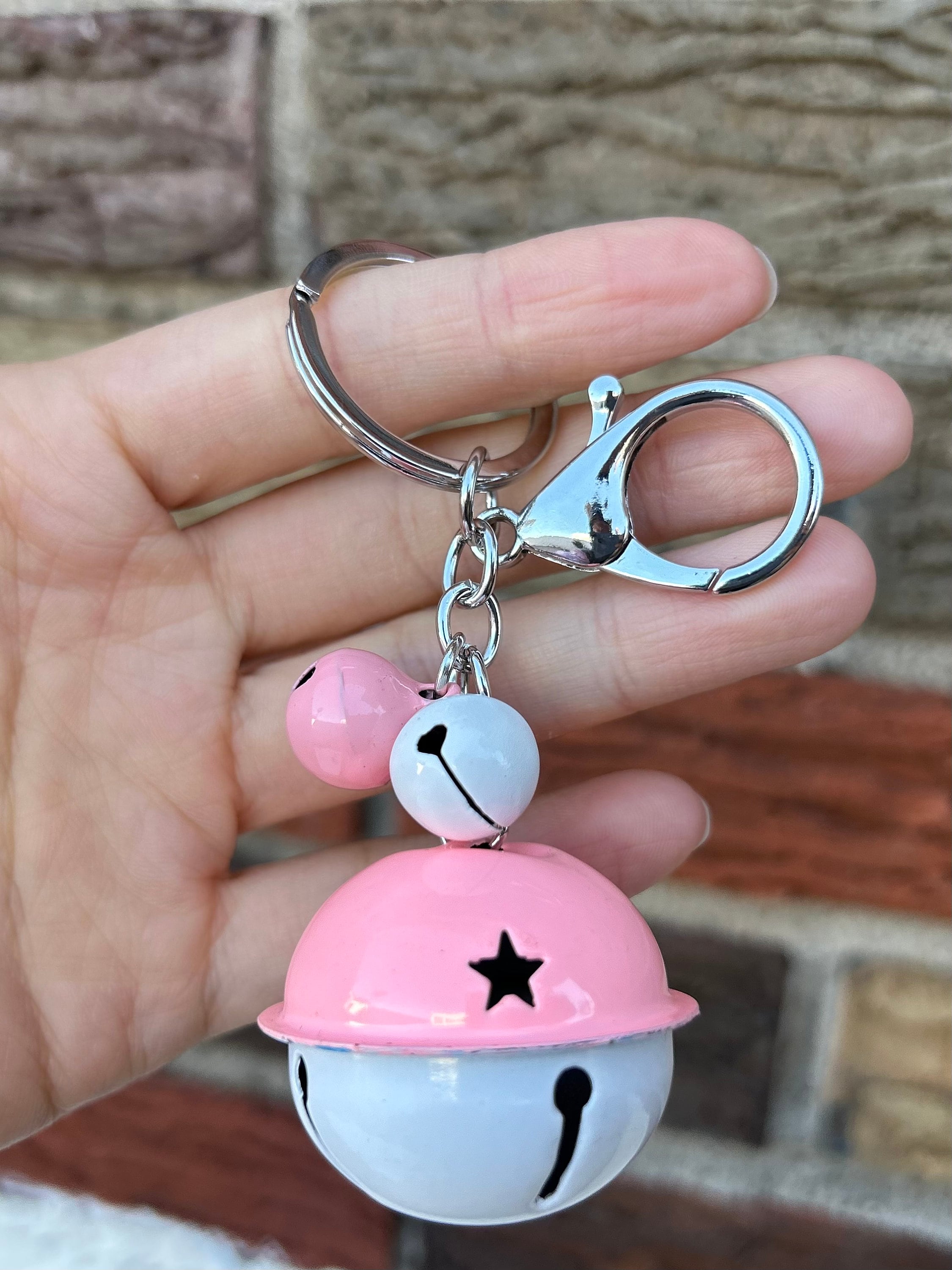 Jingle Bell Keychain, Keychain for Bags, Keychain for Keys, Cute