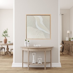 Textured art | Textured artwork | wall art | wall decor| bird | Beige | Coastal | Boho