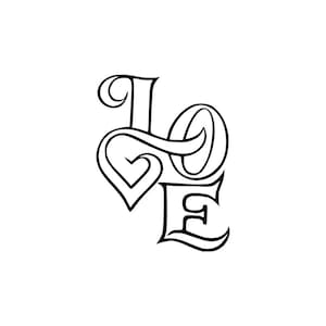 Love Svg and Png, Digital download Cut file