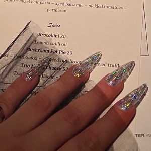 Press On Nails - Diamond Glitter Trio - Signet Beauty