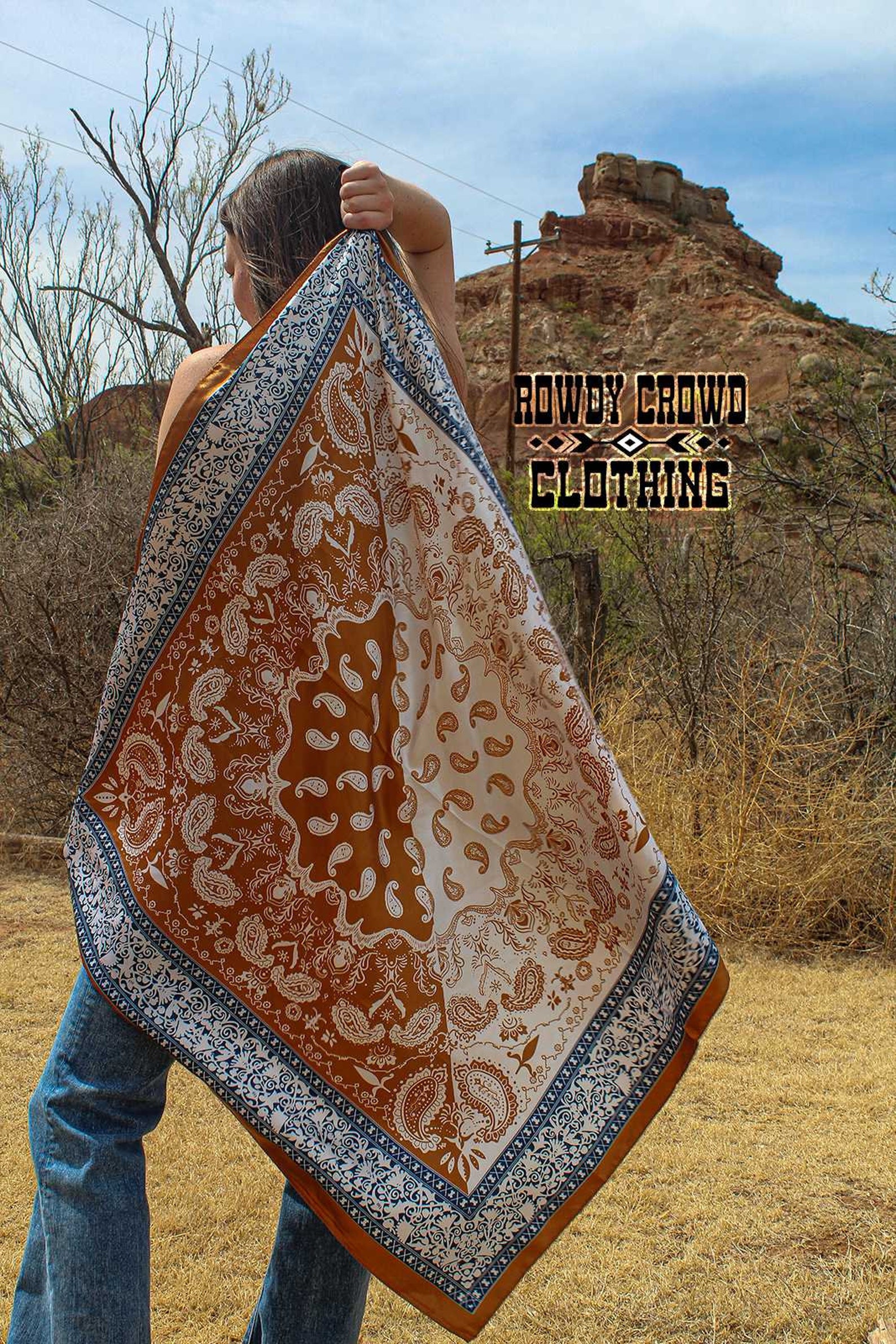 Cowboy Copper Wild Rag Etsy