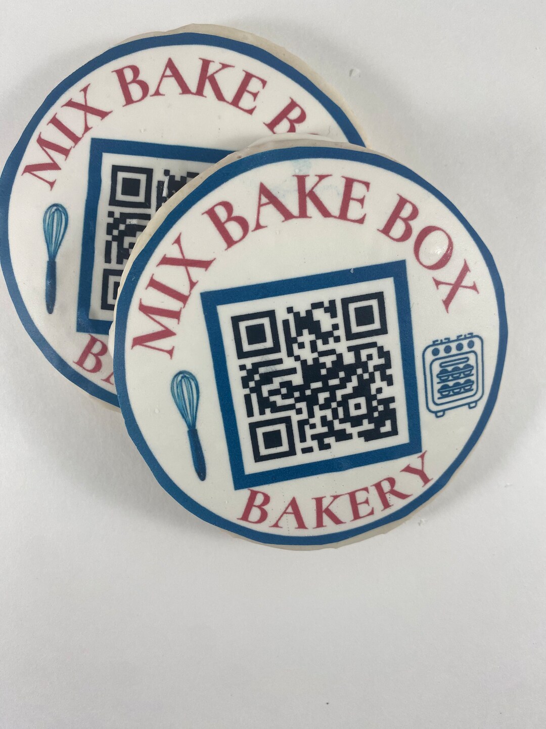 QR Code Allbutter Sugar Cookies for Promotion QR Code Goes Etsy