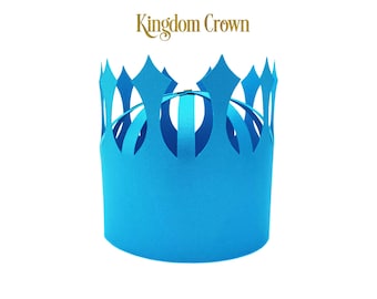 Printable Crown Template | Party hat Template | Paper Crown | For home printing | For Birthday Anniversary Jubilee | Corona | DIY at home