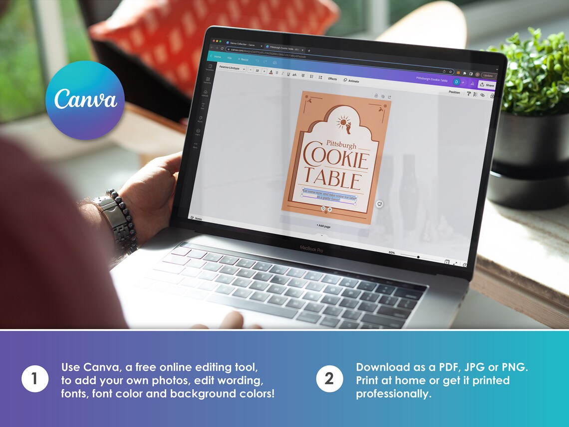 Pittsburgh Wedding Cookie Table Sign Pittsburgh Wedding Etsy