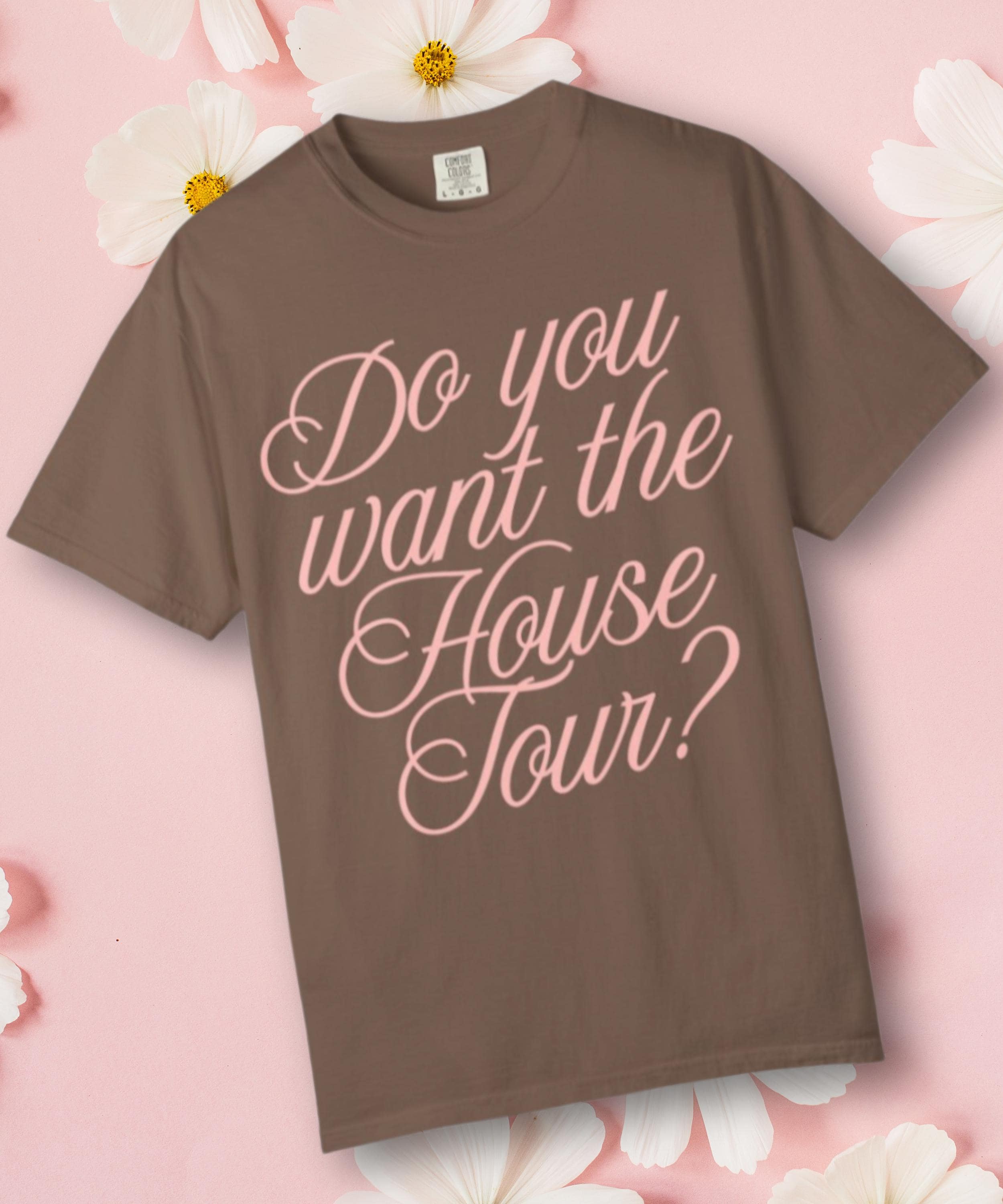 House Tour Graphic Tee, Comfort Colors Soft Cotton Shirt - Etsy