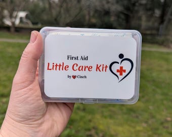 Compact First Aid for Active Kids - Small Size 'Little Care Kit'
