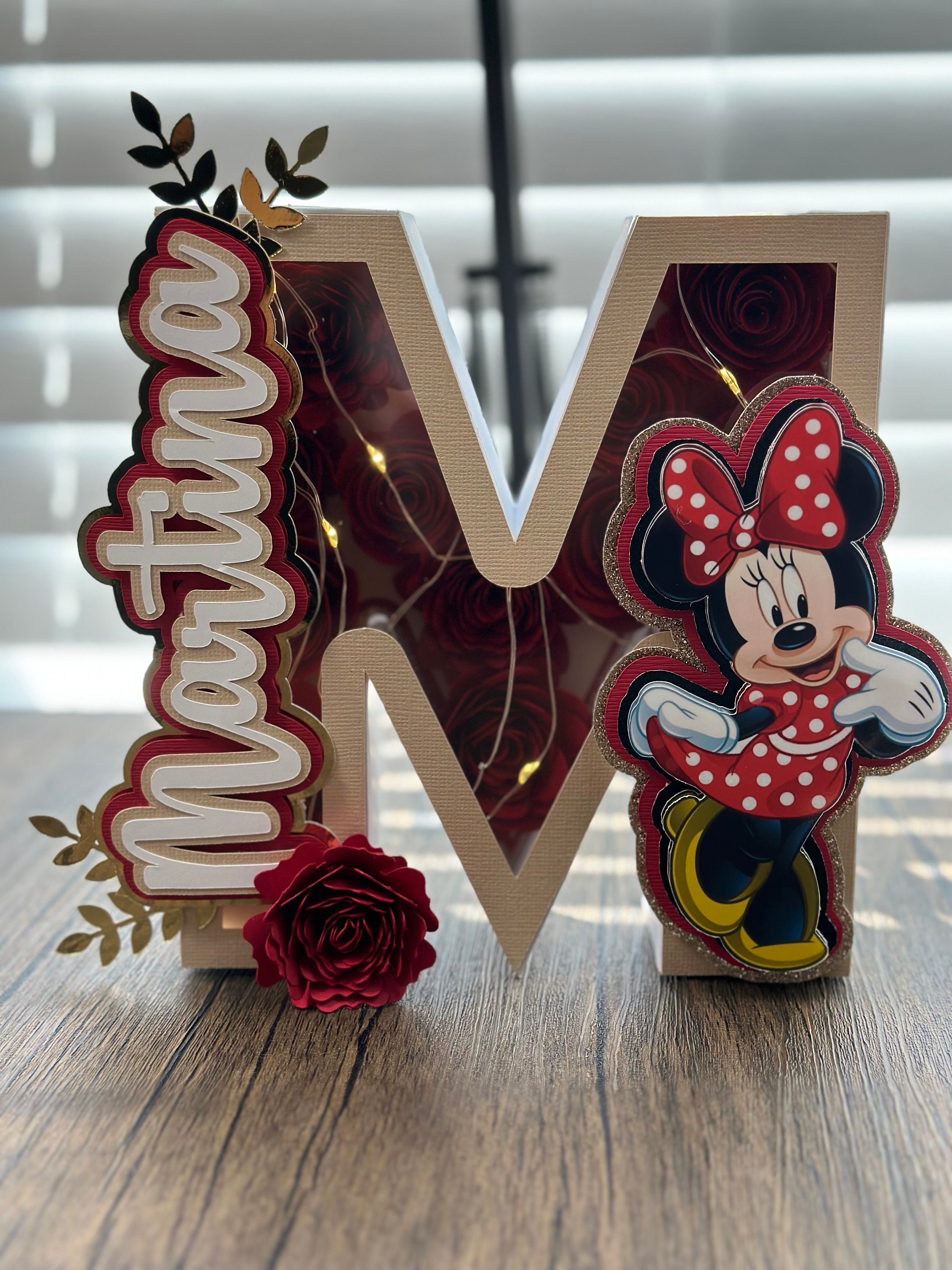 Mickey Mouse Letter M