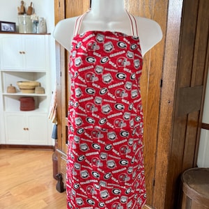 Georgia Bulldog Apron
