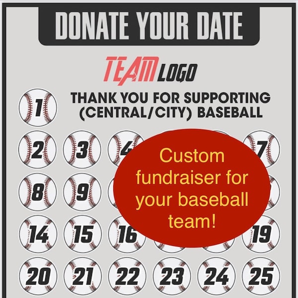 Calendar Fundraiser (Click to Choose your Sport)