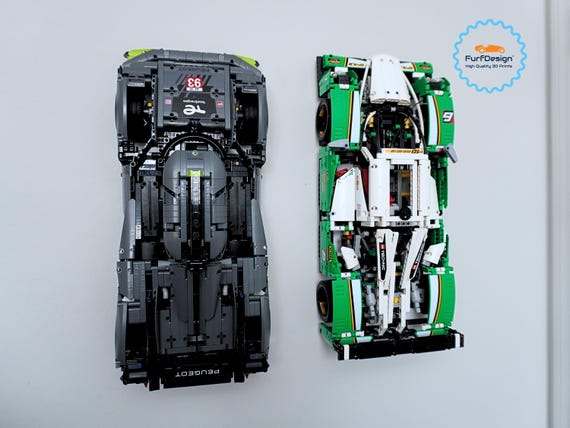 こころページ Furfdesign Wall Mount for Lego Technic Sets 42156 and 42039 - Etsy