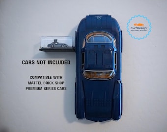 FurfDesign Wall Mount for Mattel Brick Shop Premium Series Cars