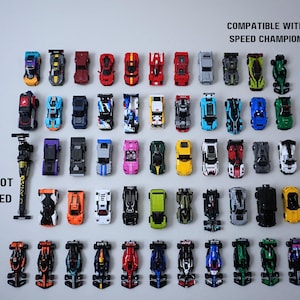 FurfDesign Wall Mount for Speed Champions Brick Cars; The Original (8-stud wide; 2020-Now)