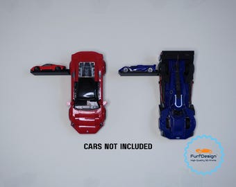 Wall Mount for Mattel Brick Shop Speed Series Cars