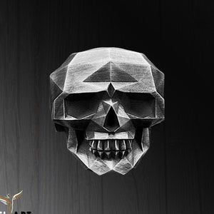 Anillo de calavera hecho a mano en plata de ley 925 para hombre, anillo de sello de motociclista, anillo de sello de calavera único, anillo de calavera gótico oxidado genial para novio